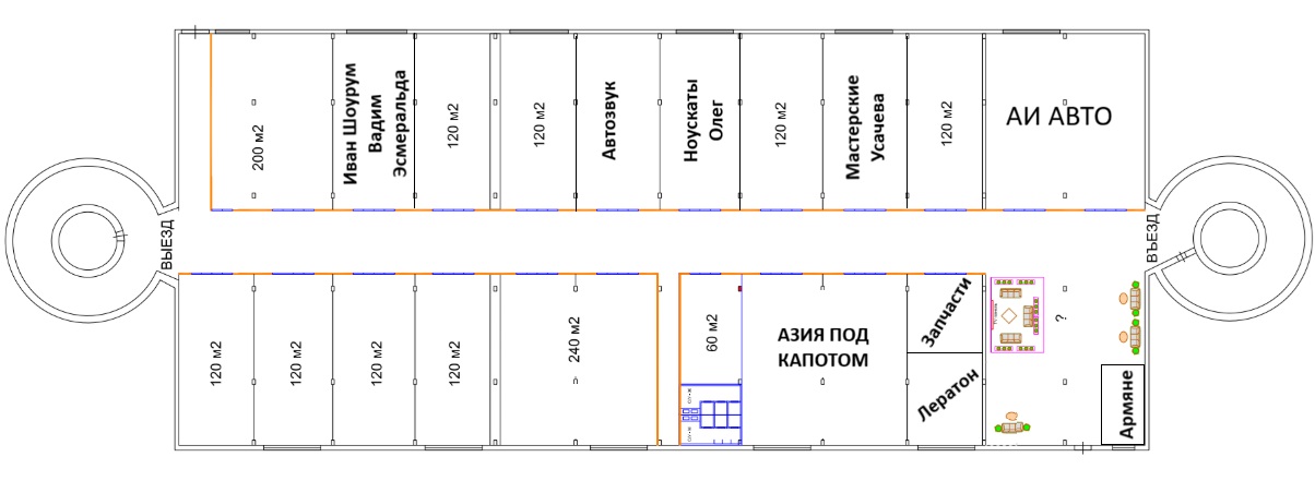 План второго этажа корпуса 16/21